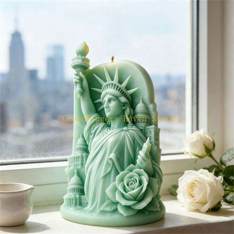 F68D ثلاثية الأبعاد تمثال الحر - مراجعة Resin Art For Anniversary Gift وسعره
