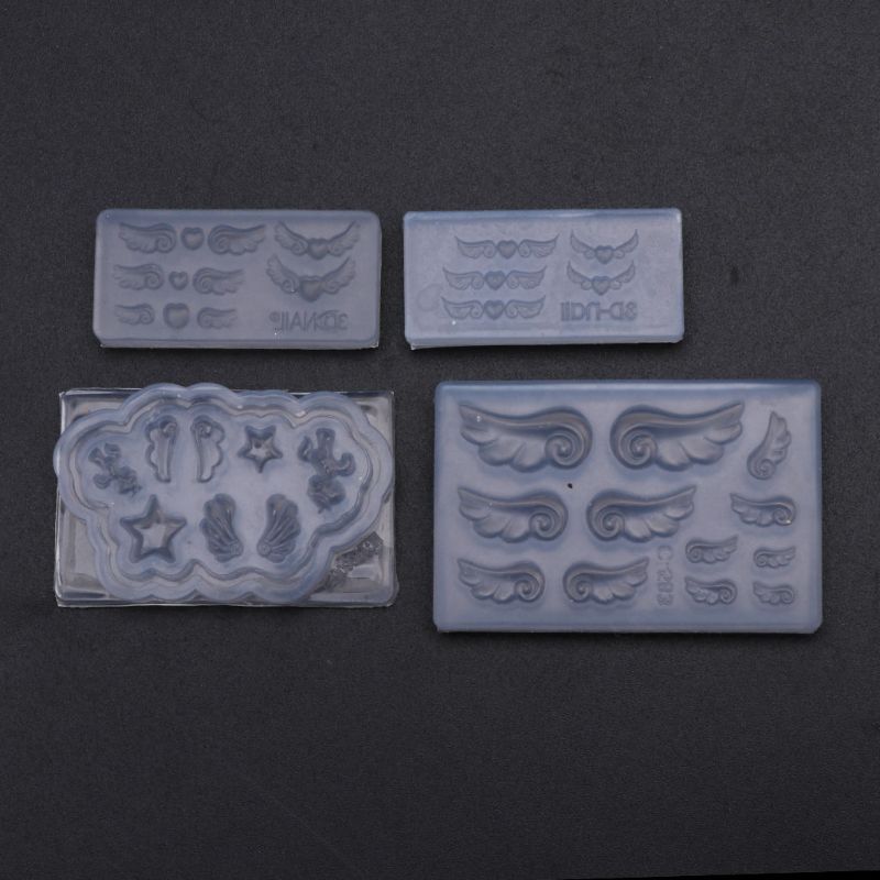 DIY مسمار الفن زينة لوازم مسما - مراجعة Resin Art Earrings Material وسعره
