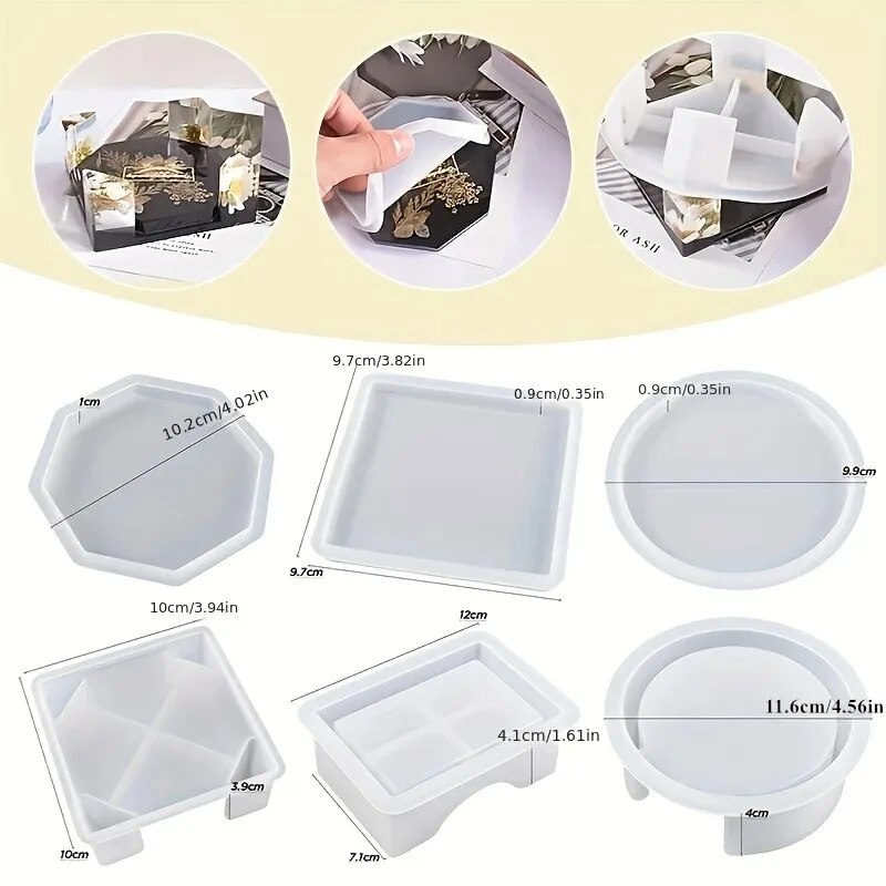تتضمن مجموعة قوالب راتينج كوست - مراجعة Uv Resin Clear Hard وسعره