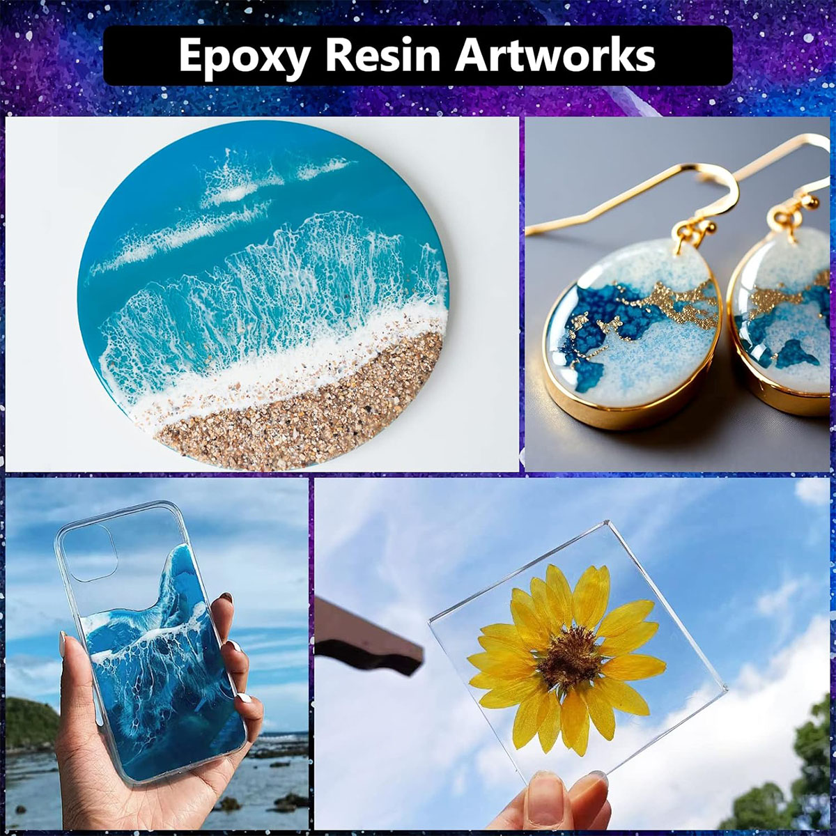 1000 مللي كريستال واضح الايبوك - مراجعة Resin Art Epoxy وسعره