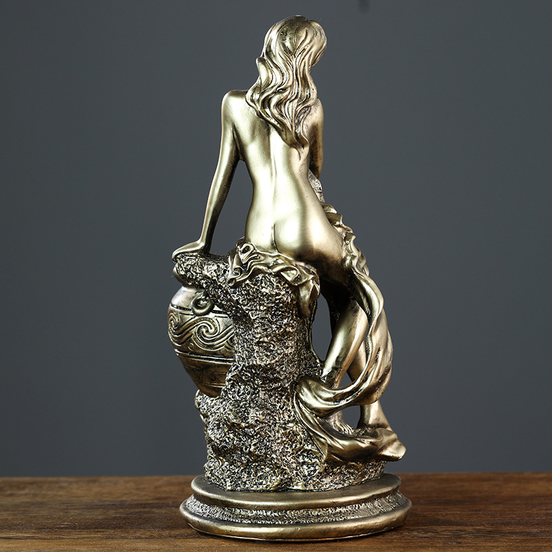 تمثال إلهة يونانية مصنوع يدويً - مراجعة Resin Art For Anniversary Gift وسعره