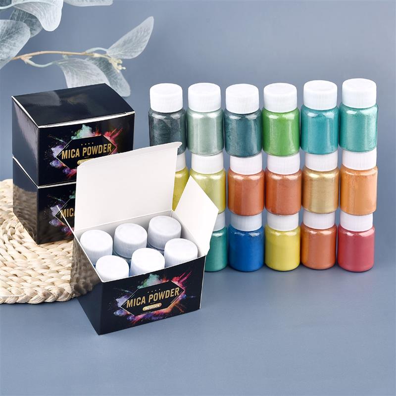 6 قطعة-المجموعة راتنجات الايبو - مراجعة Resin Color Paste وسعره