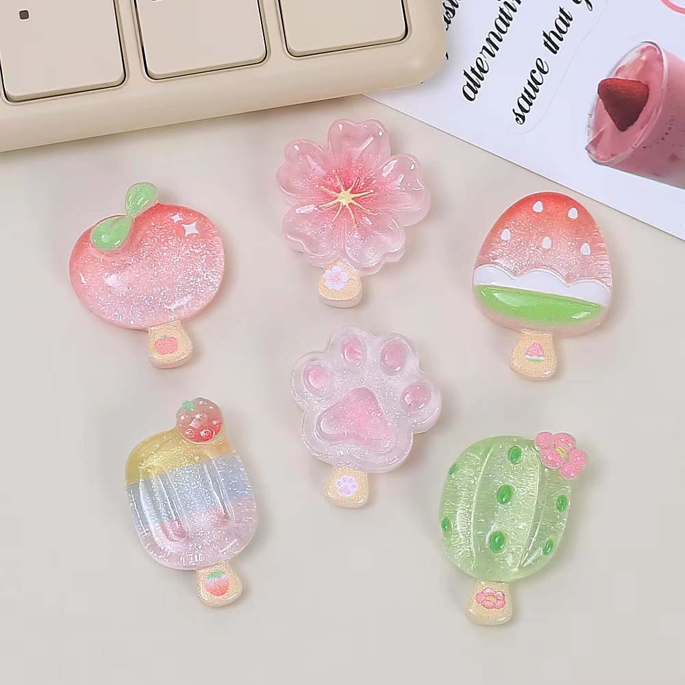 10 قطع من زينة الراتنج الشفافة - مراجعة Resin Art Phone Case وسعره